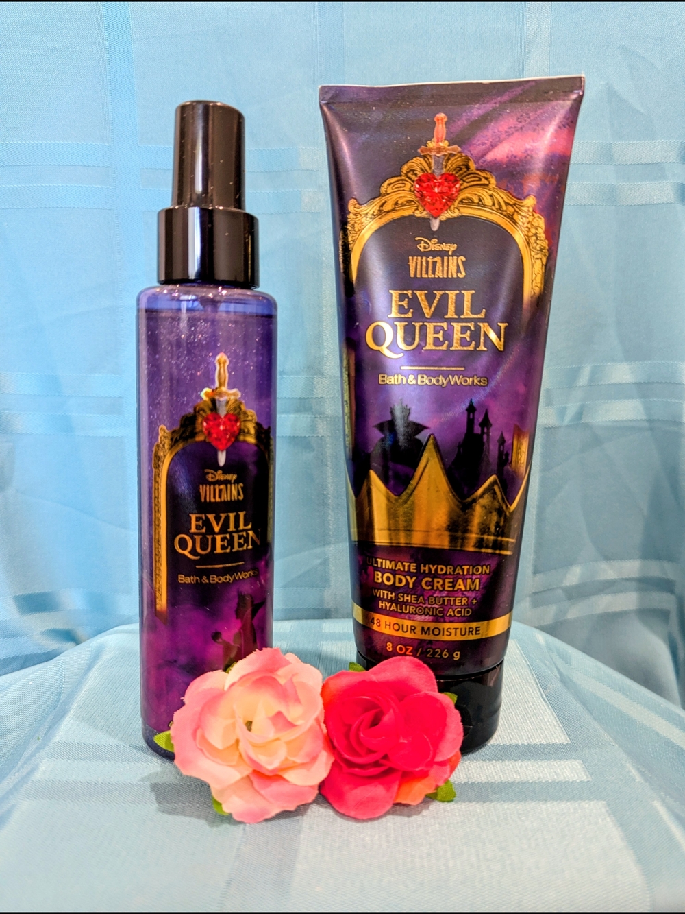 🆕 Bath & Body Works DISNEY'S "Evil Queen Body Care & Shimmer Set